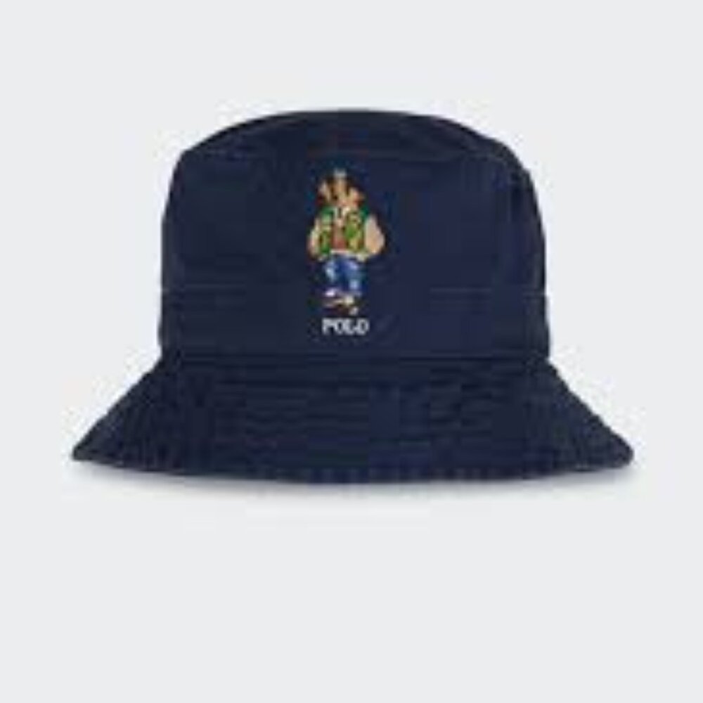 Polo Ralph Lauren Hat in Marine Blue - Picture 2 of 7